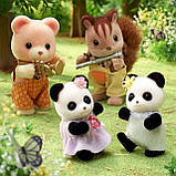 Calico Critters CC1940 Сім'я Панд Sylvanian Families, фото 5