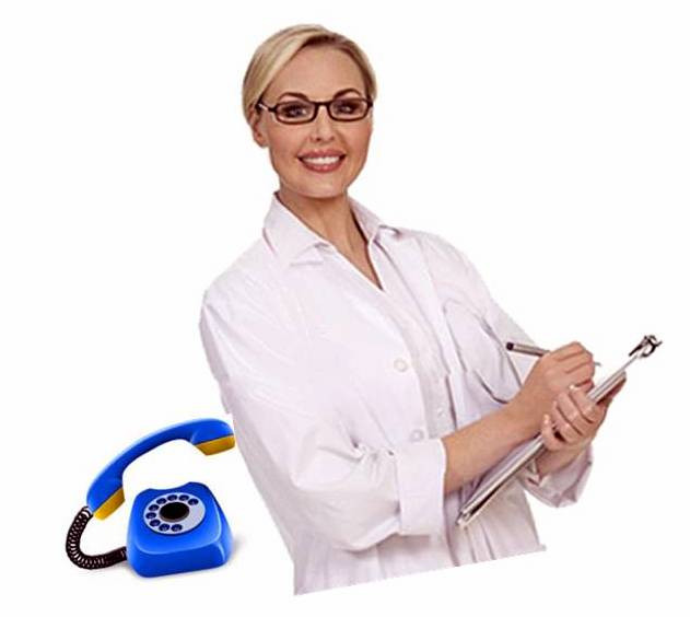 Консультация с доктором по телефону