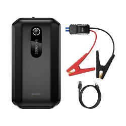 Автомобільний пуско-зарядний пристрій Baseus Super Energy Air Car Jump Starter 10000 mAh CGNL020101 Black