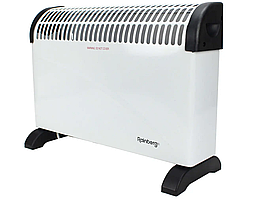 Конвекторний обігрівач побутовий підлоговий для дому 2000 Вт Rainberg, Електроконвектор з термостатом