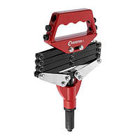 Пістолет заклепувальний із важільним механізмом 800 мм, діаметр заклепки 2.8; 3.2; 4; 4.8 мм INTERTOOL RT-0007