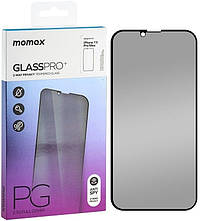 Захисне скло iPhone 13 Pro Max/14 Plus з чорною рамкою антишпигун 0.3 mm 2.5D 9H Glass Pro+ 2-Way Privacy HD Super-Clearness