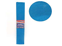 Бумага креповая для упакловки (цветов) 55% №KR55-8008 темно-голубая 50х200см, 20г/м2 ТМ Украина BP