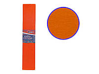 Бумага креповая для упакловки (цветов) 55% №KR55-8015 оранжевая 50х200см, 20г/м2 ТМ Украина BP