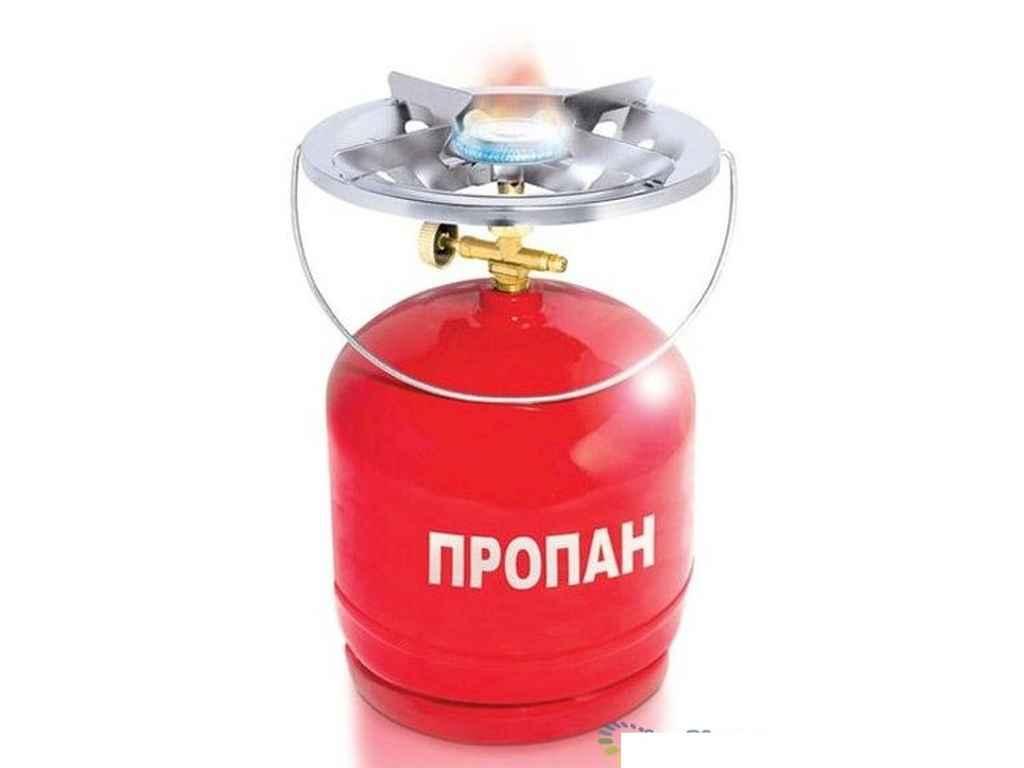 Балон газовий з пальником Кемпінг 8л М8 ТМ КИТАЙ, фото 1