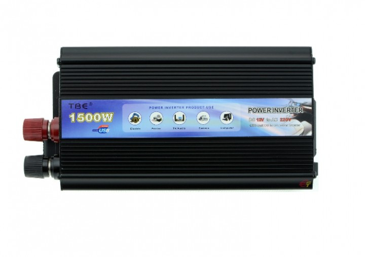 Перетворювач 12V-220V/1500W/SSK UKC +EH, фото 1