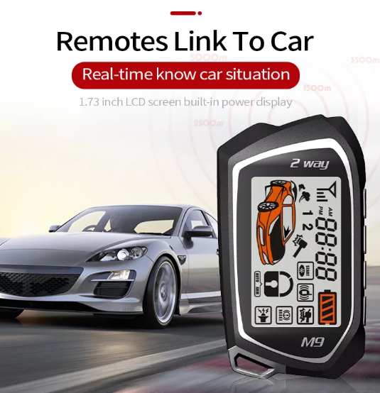 Автомобильная сигнализация A3 Система безопасности с дистанционным ...