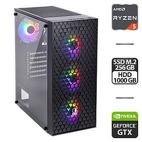 Під замовлення новий ПК Qube Carnival MT/ Ryzen 5 4500/ 16GB RAM/ 256GB SSD+1000GB HDD/ GTX 1660 Super 6GB/ 550W, фото 1