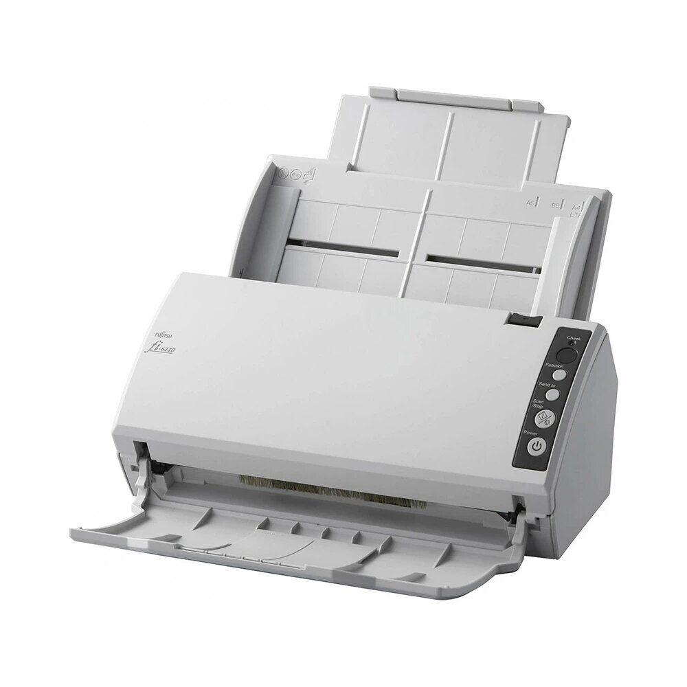 Протяжний сканер Fujitsu fi-6110 / A4 / 600x600 dpi / 20 стр/мин / USB 2.0 / PaperStream IP / Duplex