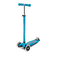 Самокат детский Deluxe led Аква до 50 кг 3-х колесный Micro DD659978 D3-2026