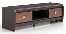 Тумба під телевізор Лорен RTV2S БРВ 435x1425x465мм венге магія + монтеверде, фото 2