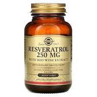 Resveratrol 250 mg Solgar, 30 капсул