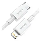 Дата-кабель Baseus Superior Series Fast Charging CATLYS-C02 2m USB Type C (тато) - Lightning (тато) White, фото 3