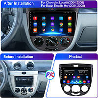 4G Android магнітола для Chevrolet Lacetti J200 BUICK Hrv Excelle 2004-2013 2ГБ+32 тип А