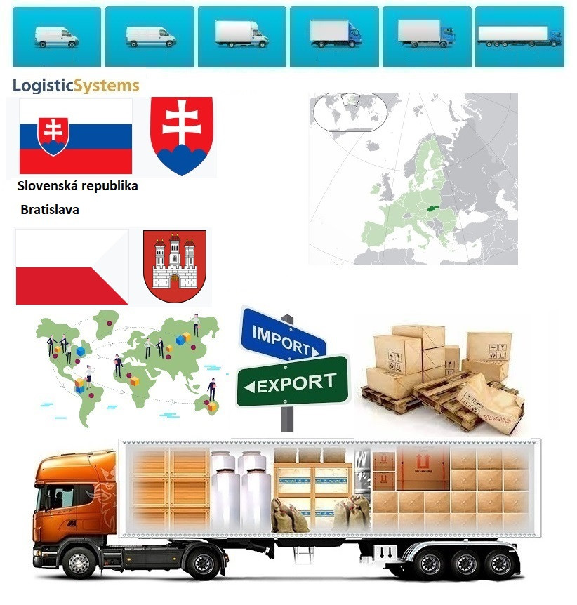 Грузоперевозки из Братиславы в Братиславу с Logistic Systems