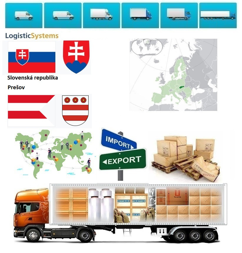 Грузоперевозки из Прешова в Прешов с Logistic Systems