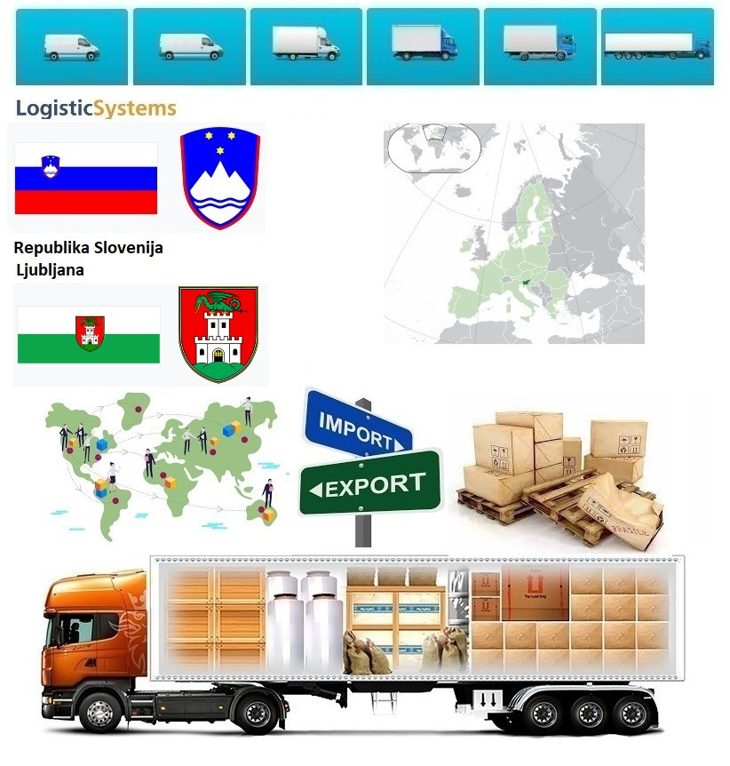 Вантажні перевезення з Любляни в Любляну разом з Logistic Systems
