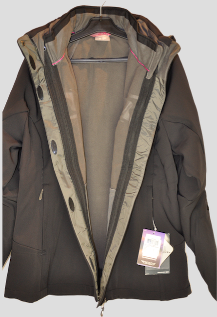 Женская термо- куртка 3 в 1 Salomon Soft Shell - фото 5 - id-p329831314