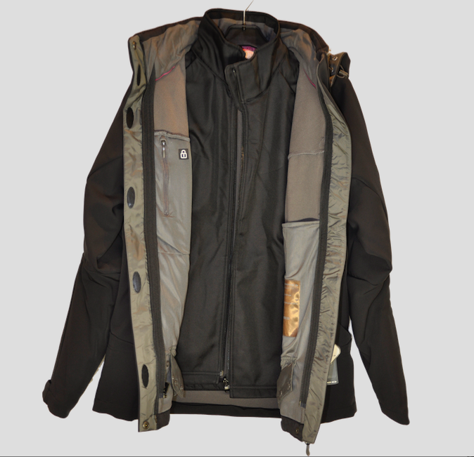 Женская термо- куртка 3 в 1 Salomon Soft Shell - фото 6 - id-p329831314