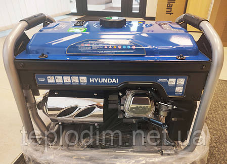 Бензиновий електрогенератор Hyundai LS4050EB 3 кВт (мідне обмотування), фото 1