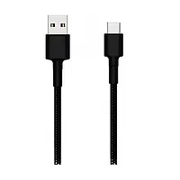 Дата-кабель Xiaomi Mi Braided SJV4109GL 1m USB (тато) - USB Type C (тато) Black