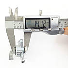 Кран паливний  квадроцикла мотоцикла універсальний  кріплення на раму, фото 8