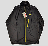 Чоловіча чорна зимова куртка Adidas PrimaLoft, фото 3