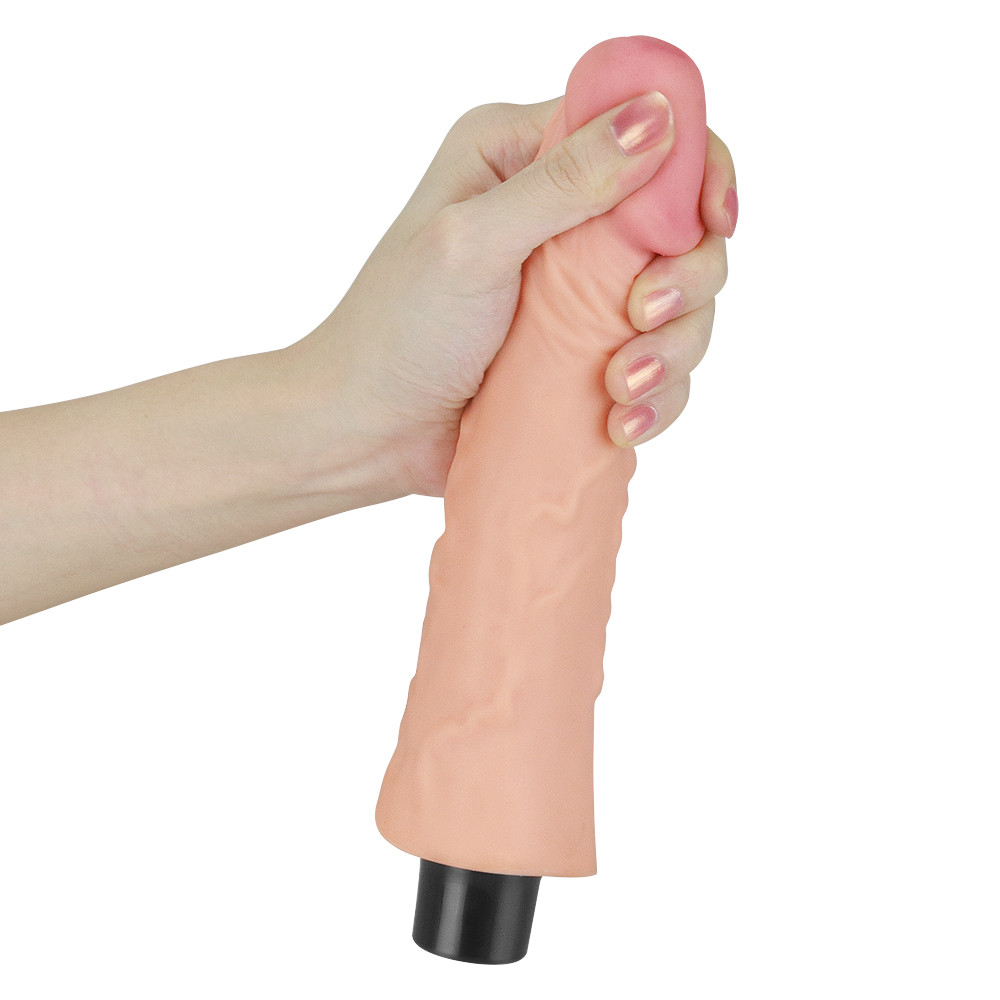 Реалістичний вібратор Real Softee Vibrator Flesh 8,3"