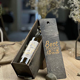 Коробка для алкоголю з гравіюванням 100х90х320мм