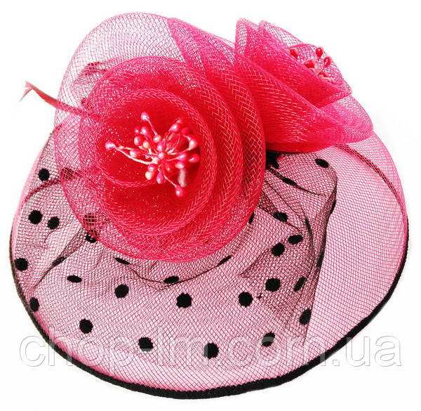 Вуалетка "Проздник" бордова