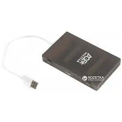 Зовнішня кишеня для диска AgeStar SUBCP1 Black для HDD 2.5 USB 2.0