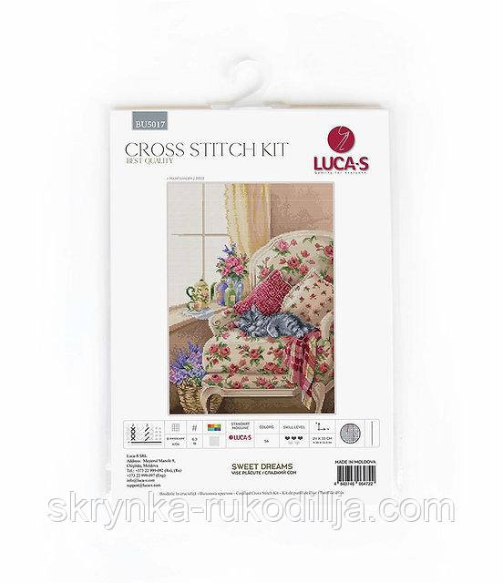 Набір для вишивки хрестиком BU5017 Солодкий сон Luca-S