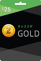 Карта оплаты RAZER GOLD 25$ CARD карта пополнения счета