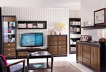 Тумба під телевізор Лорен RTV2S БРВ 435x1425x465мм венге магія + монтеверде, фото 5