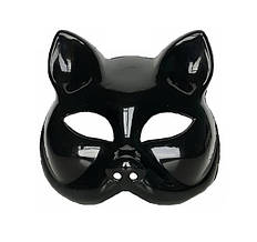 Маска "Кішка глянцева" (пластикова карнавальна маска)