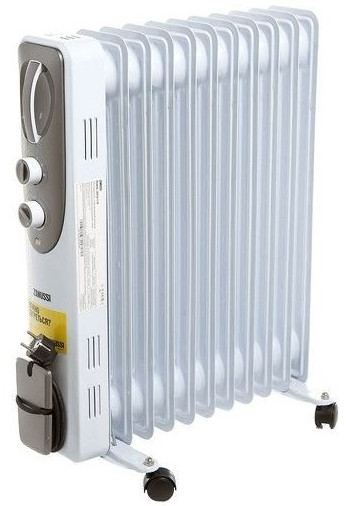 Масляний обігрівач Zanussi ZOH/ES–11 WN, 2.2 кВт, до 27 кв.м