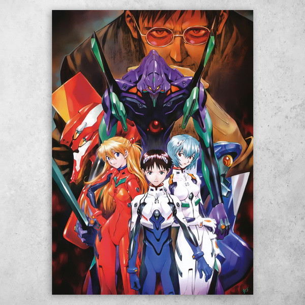 Аніме плакат постер "Єванґеліон / Neon Genesis Evangelion" №1, фото 1