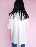 Піджак-накидка жіночий Boohoo Білий, фото 3