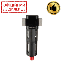 Фильтр для очистки воздуха профессиональный INTERTOOL PT-1415 (1/2", 5мкм, 1900 л/мин, металл)