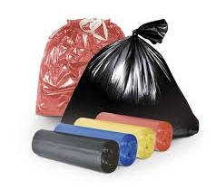 Пакети для сміття чорні підвищена міцність Супер Люкс 160 л 10 шт/упаковка оптом