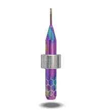 Фреза AlienTools для CoCr (кобальт хрому) з титановим покриттям FLATCOAT™TTN 1.0x6x50мм (Imes Icore CORiTEC)