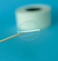 Прозора поліпропіленова етикетка 15x15(коло)