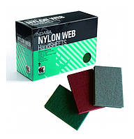 Скотч-брайт INDASA NYLON WEB зелений 150*230мм (10 шт.) - Р180 - 220