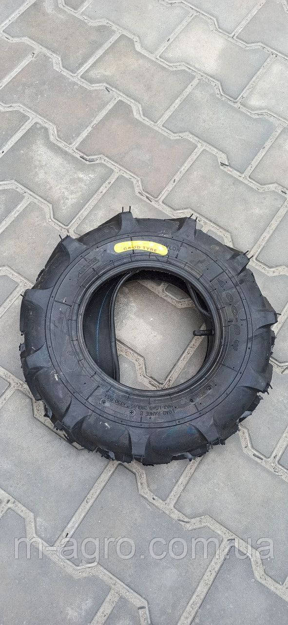Покришка на мотоблок з камерою 4.00-8 R1 6 PR (вир-во Good Tyre)