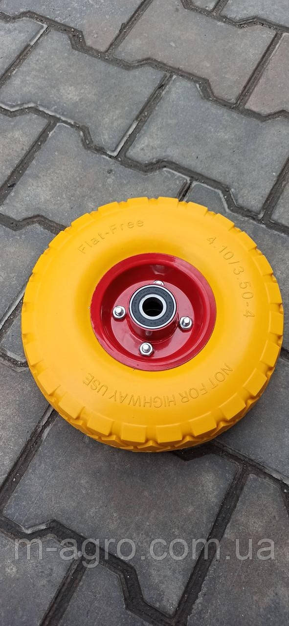 Колесо для тачки 3.50-4 (пінополіуретан)