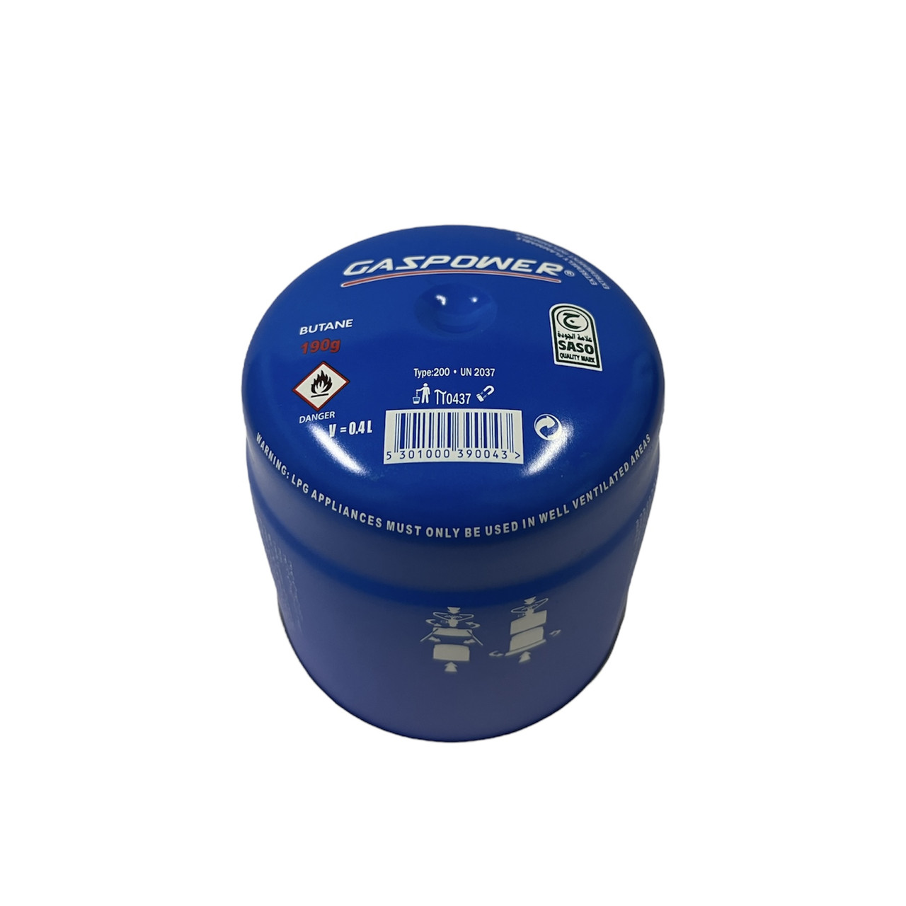 Газовий пробивний балон 190 г GAS POWER