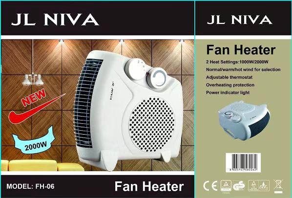 Тепловентилятор JL NIVA FH-06