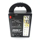 Портативна сонячна станція, кемпінговий ліхтар DAT AT-999, power bank, solar, фото 5