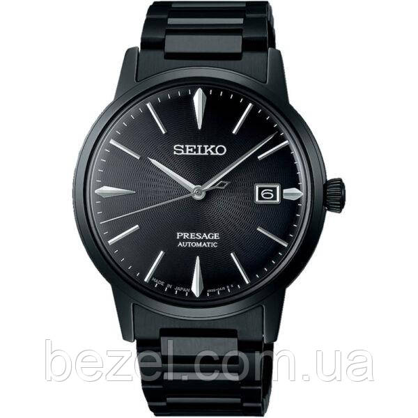 Чоловічий годинник Seiko Presage Cocktail Time Black Velvet SRPJ15J1
