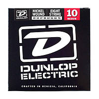 Струни для електрогітари (8 струн) Dunlop DEN1074 Nickel Wound